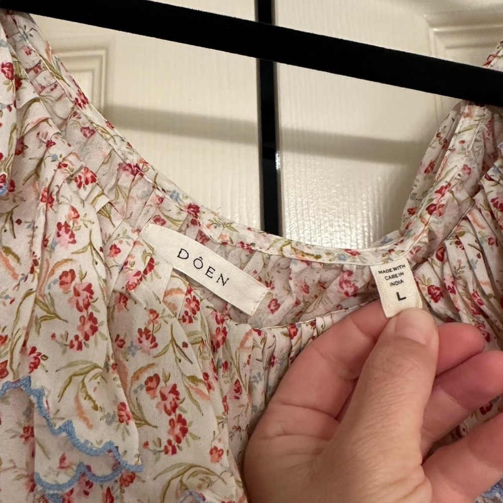 Doen Samara Blouse Sunshine Meadow Large - Picture 3 of 6